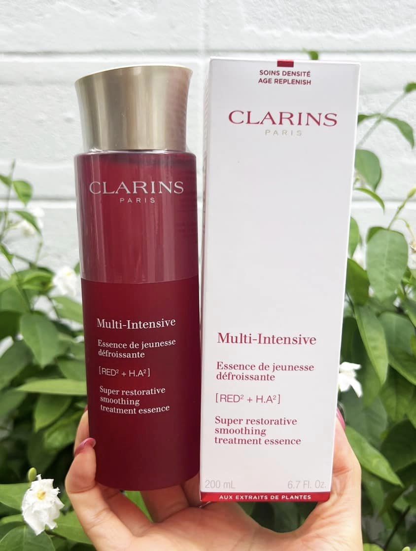 Clarins Multi-Intensive Super Restorative Smoothing Treatment Essence 200ml. เอสเซนส์
