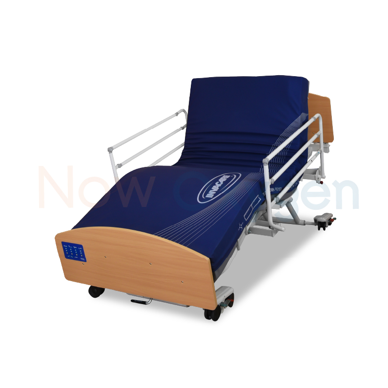 [👍แนะนำ] เตียงผู้ป่วยไฟฟ้า 8 ฟังก์ชัน Invacare รุ่น CS8 Floorline King Bed ปรับขยายความยาวได้ ปรับต่ำพิเศษติดพื้น รับประกันศูนย์ไทย 6 ปี