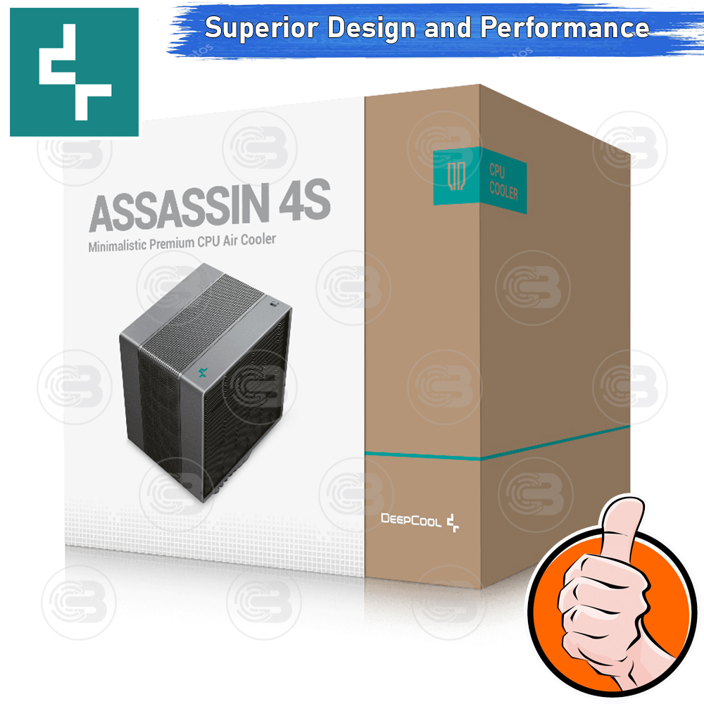 [CoolBlasterThai] DeepCool ASSASSIN 4S Dual Tower CPU Cooler (LGA1700/AM5 Ready)