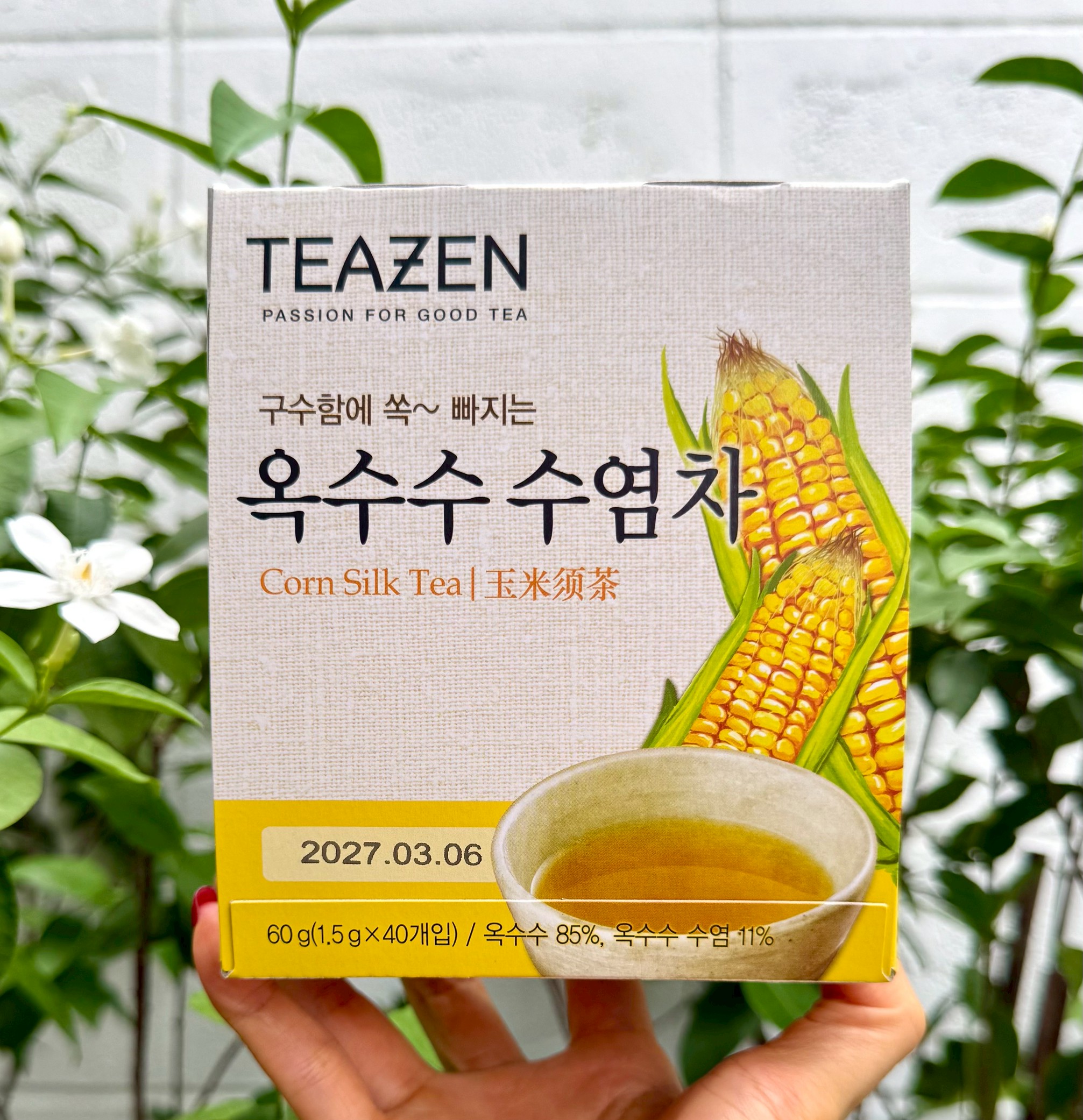 TEAZEN Corn Silk Tea ชาไหมข้าวโพด ชาลดบวม (1กล่อง)