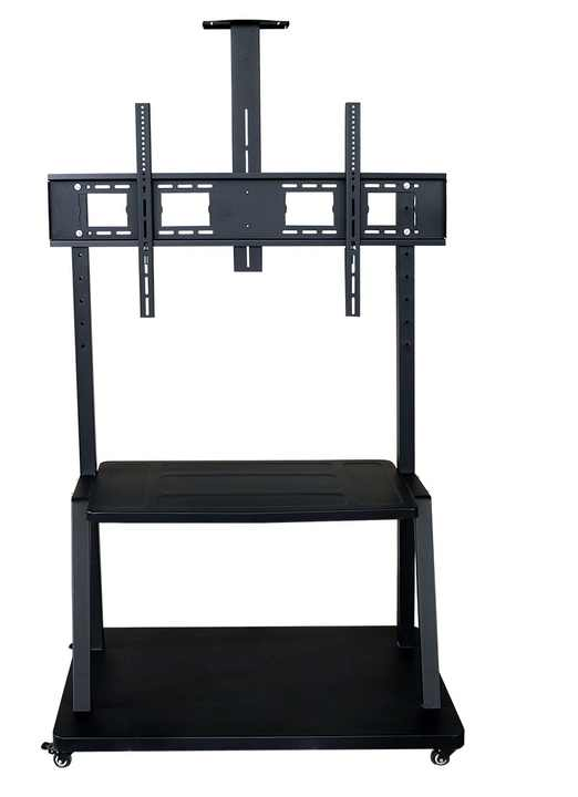 PPS-55100 Heavy-Duty ขาตั้งทีวี, ขาตั้งจอ 60"- 100" [ไม่ก้ม-เงย] for Interactive Signage, Max VESA 1000x600 mm., weight capacity 120 Kg.