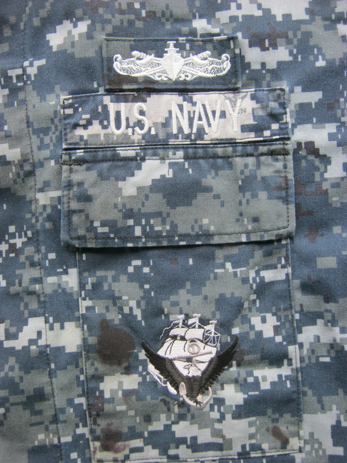 เสื้อทหารเรือ USN กองทัพเรือสหรัฐ