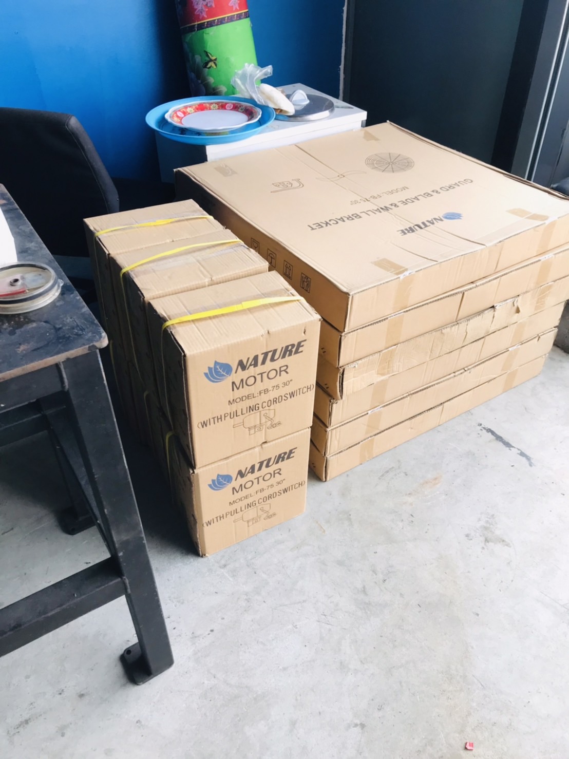 พัดลมใบดำ, FRESH KOOL,Nature, FB-75 30 นิ้ว