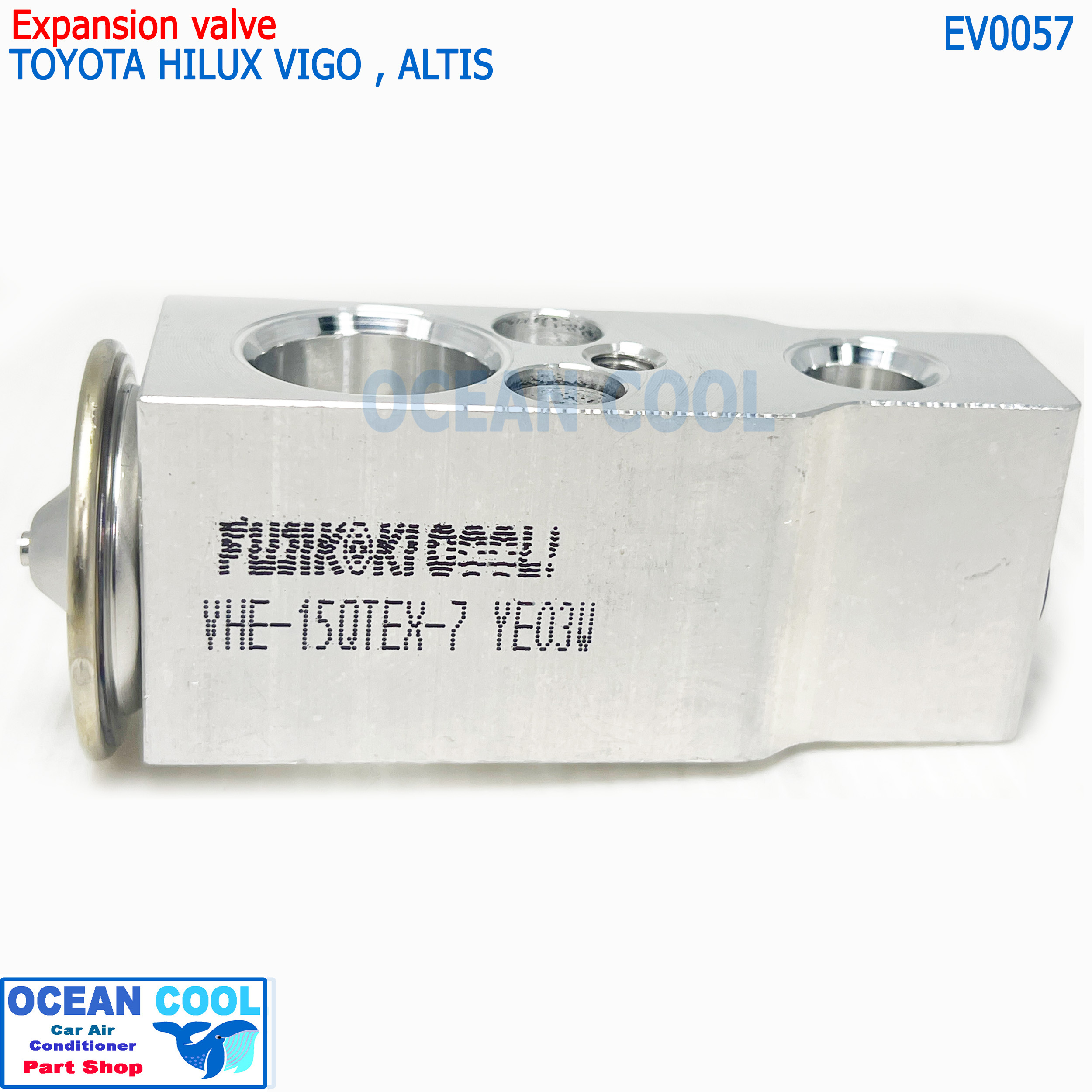 วาล์วแอร์ Toyota Vigo EV0057 fujikoki แท้ Fortuner,Innova'04,Avanza'04,Altis'08,Vios'02,Yaris'06,Prius'09,Honda Civic'01,Crv'02,City'08,Jazz'08,Accord'03,Step Wagon'06,Space Wagon'04,Carry,A