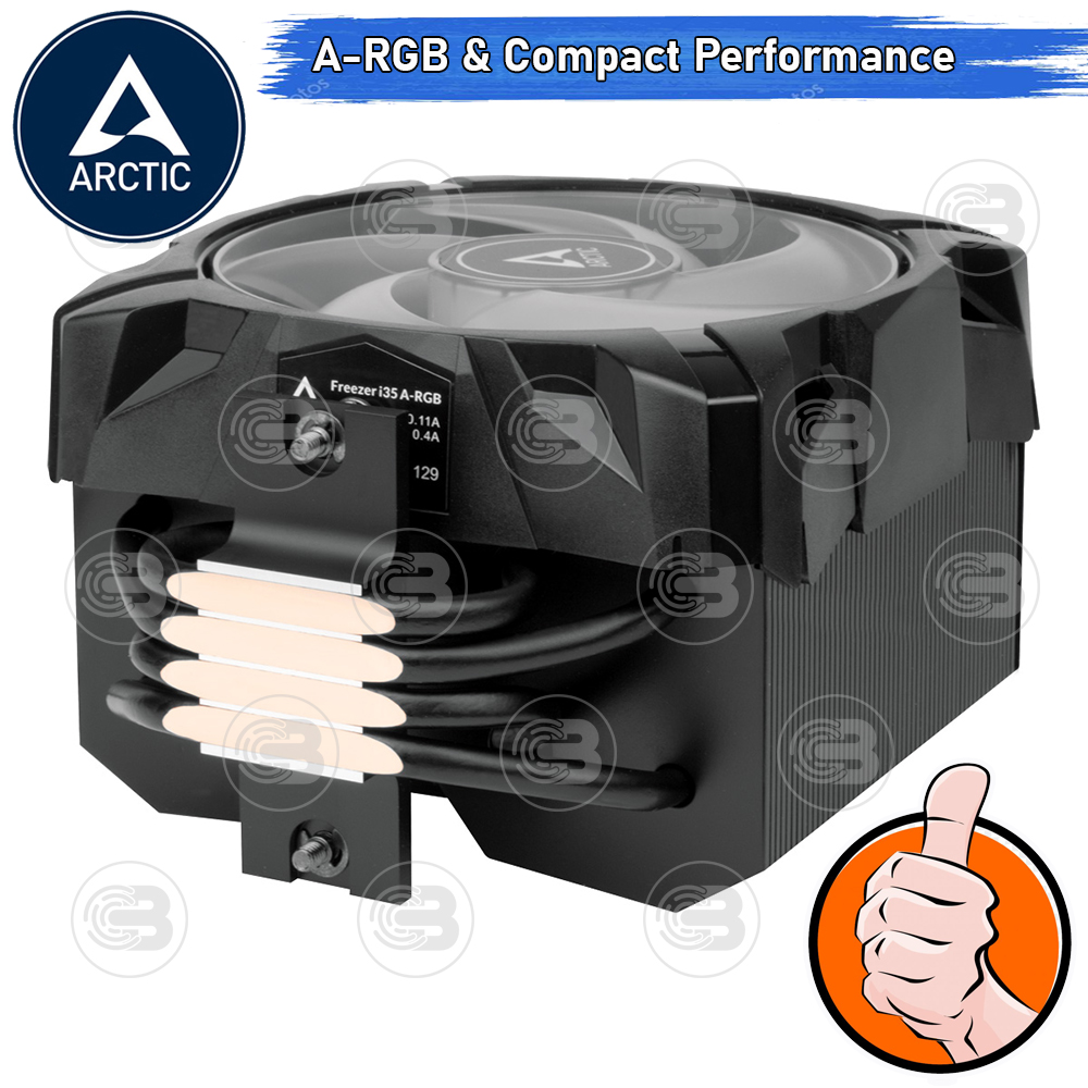 [CoolBlasterThai] Arctic Freezer i35 A-RGB Tower CPU Cooler for Intel ประกัน 6 ปี (LGA1851/1700 Ready)