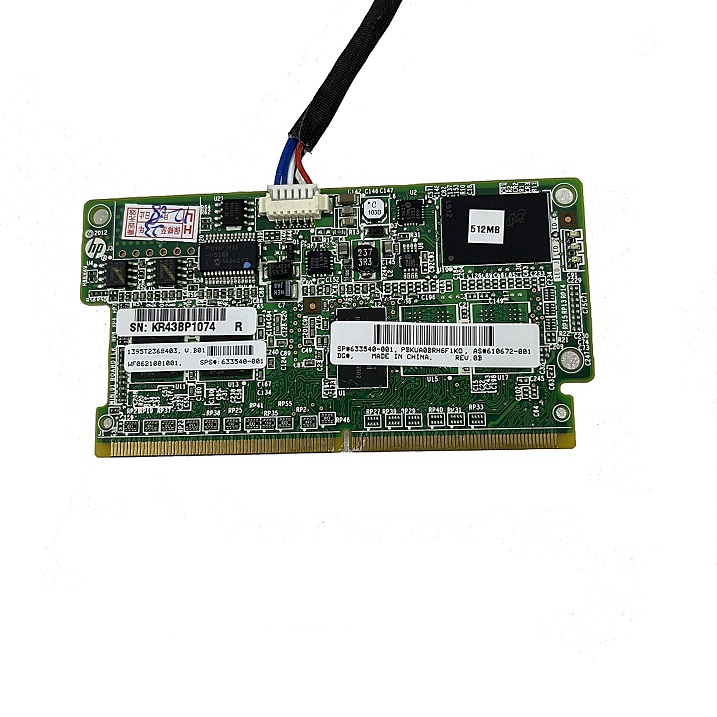 HP SP#633540-001 AS#610672-001 [TorCompTH Thailand ขาย จำหน่าย ราคา] HP 512MB Flash Backed Write Cache For Smart Array P420 Controller