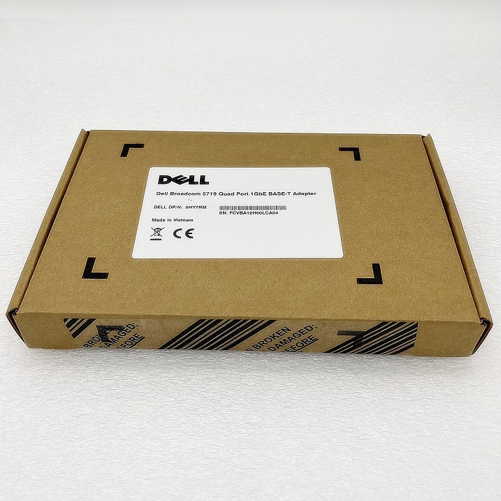 New,Dell 0HY7RM 540-BBCW [TorCompTH Thailand ขาย จำหน่าย ราคา] Dell Broadcom 5719 Quad Port 1GbE BASE-T Adapter (Low/High)