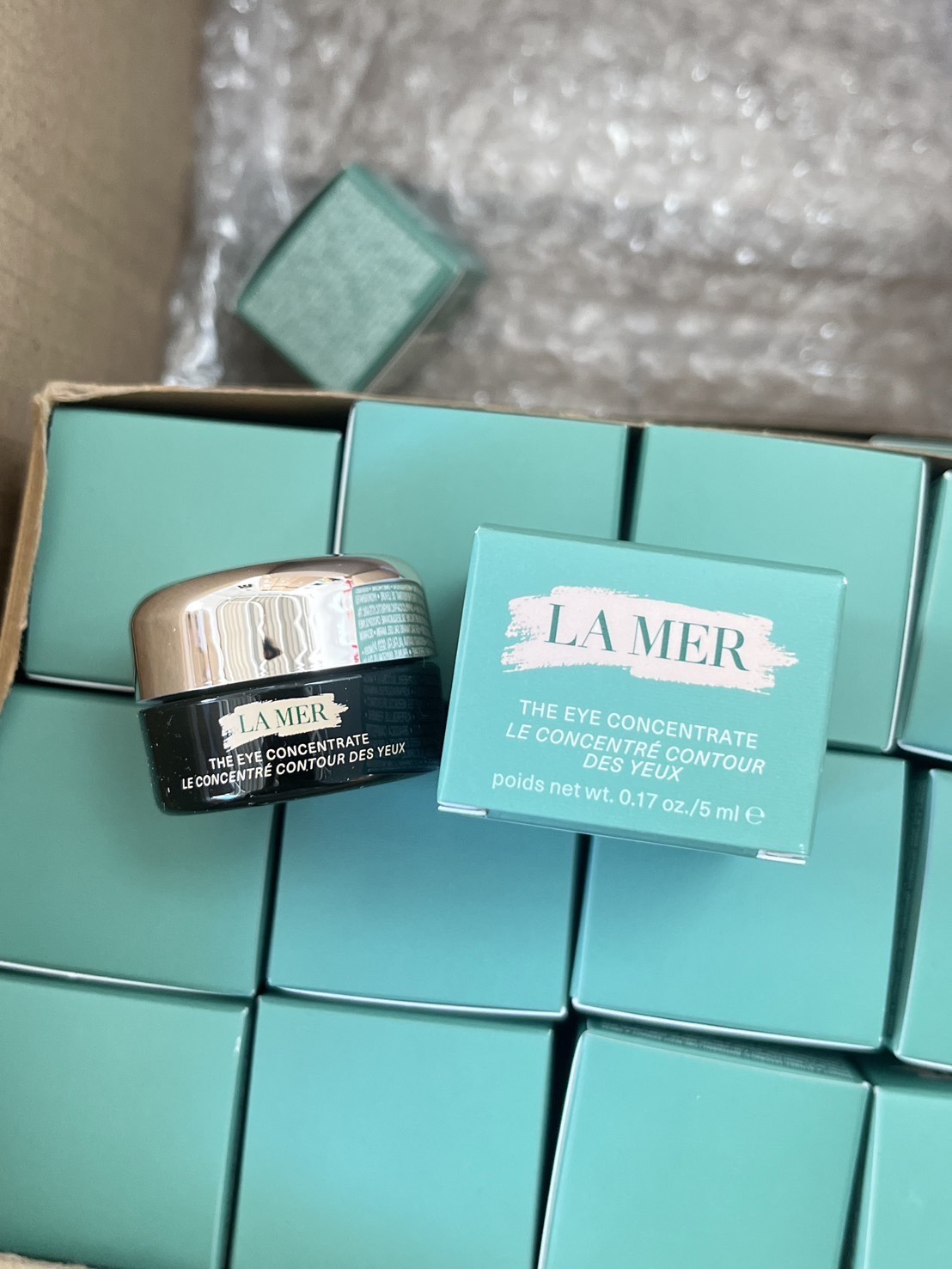 La Mer The Eye Concentrate Le Concentre Contour Des Yeux **5ml. ครีมบำรุงรอบดวงตา ขนาดทดลอง