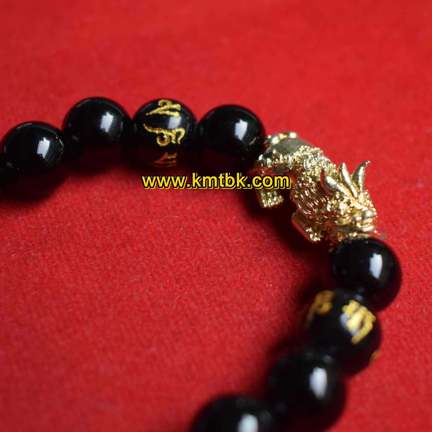 กำไล ข้อมือปี่เซี่ยะ เรียกทรัพย์ วัดบางพระ (หลวงพ่อเปิ่น) จ.นครปฐม ปี2561 ของแท้จากวัด