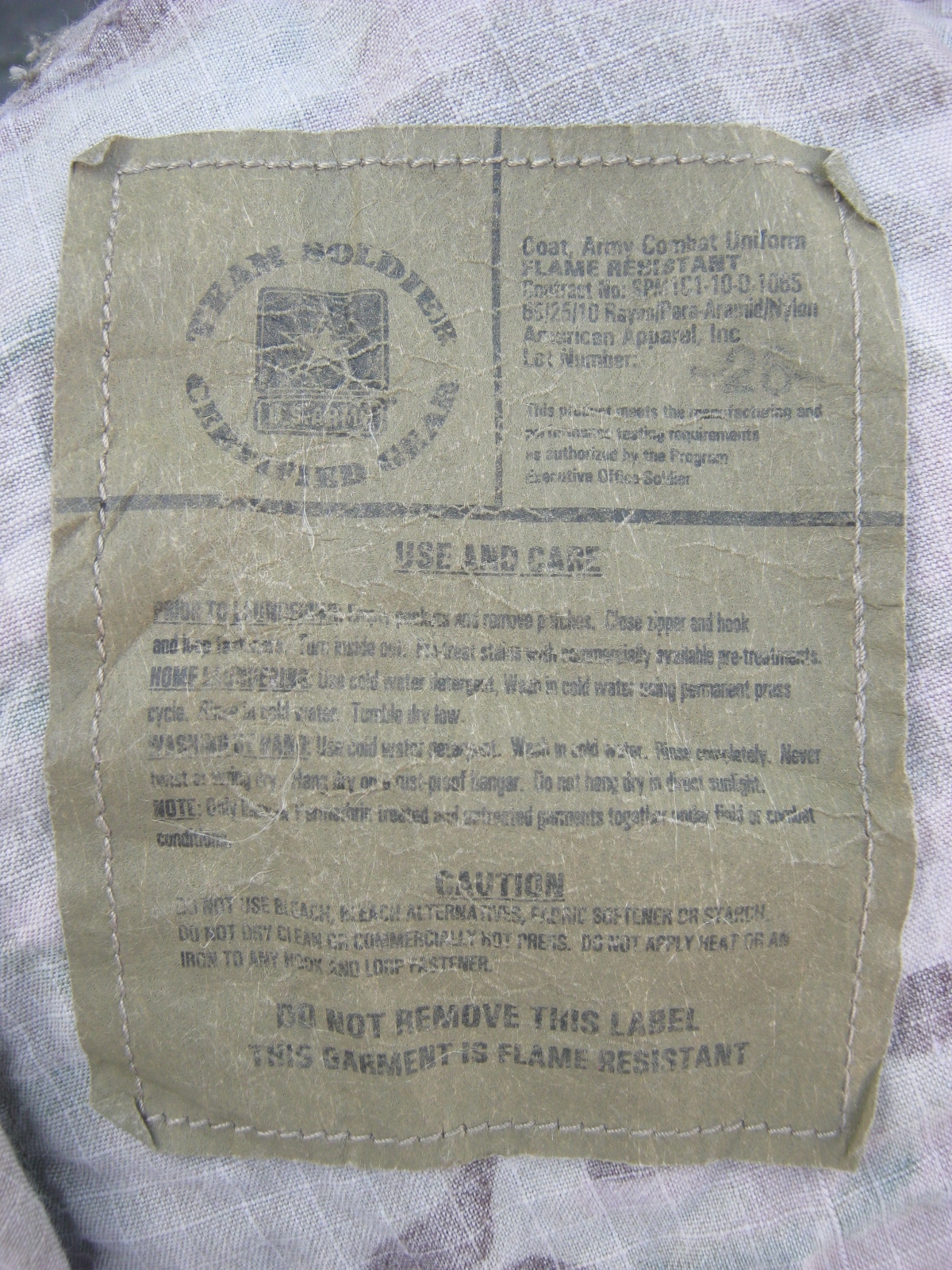 เสื้อทหารสหรัฐ ลาย MultiCam