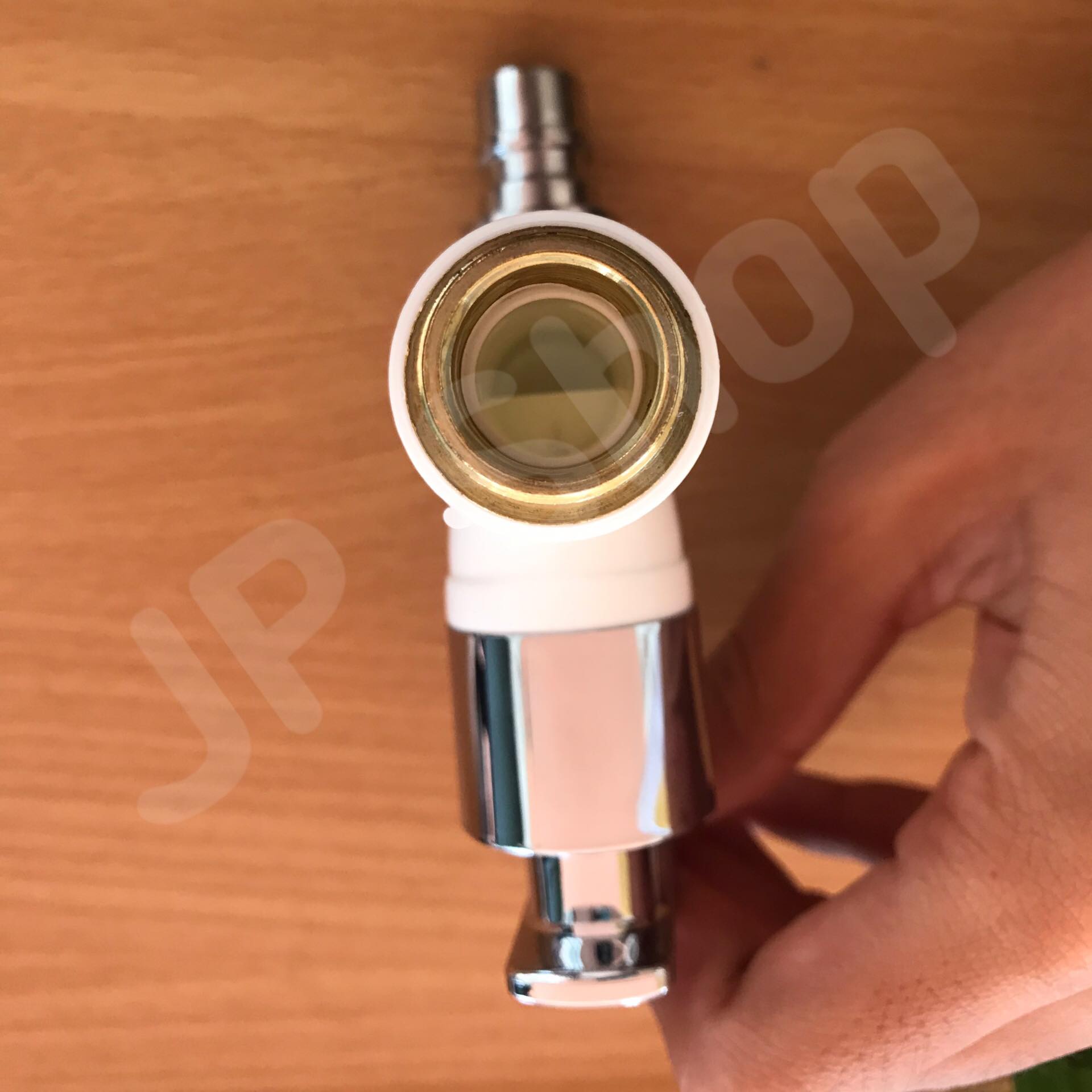 ก๊อกน้ำ 4 หุน พลาสติกABS เกลียวNPTชุบทองเหลือง คละสี #12345