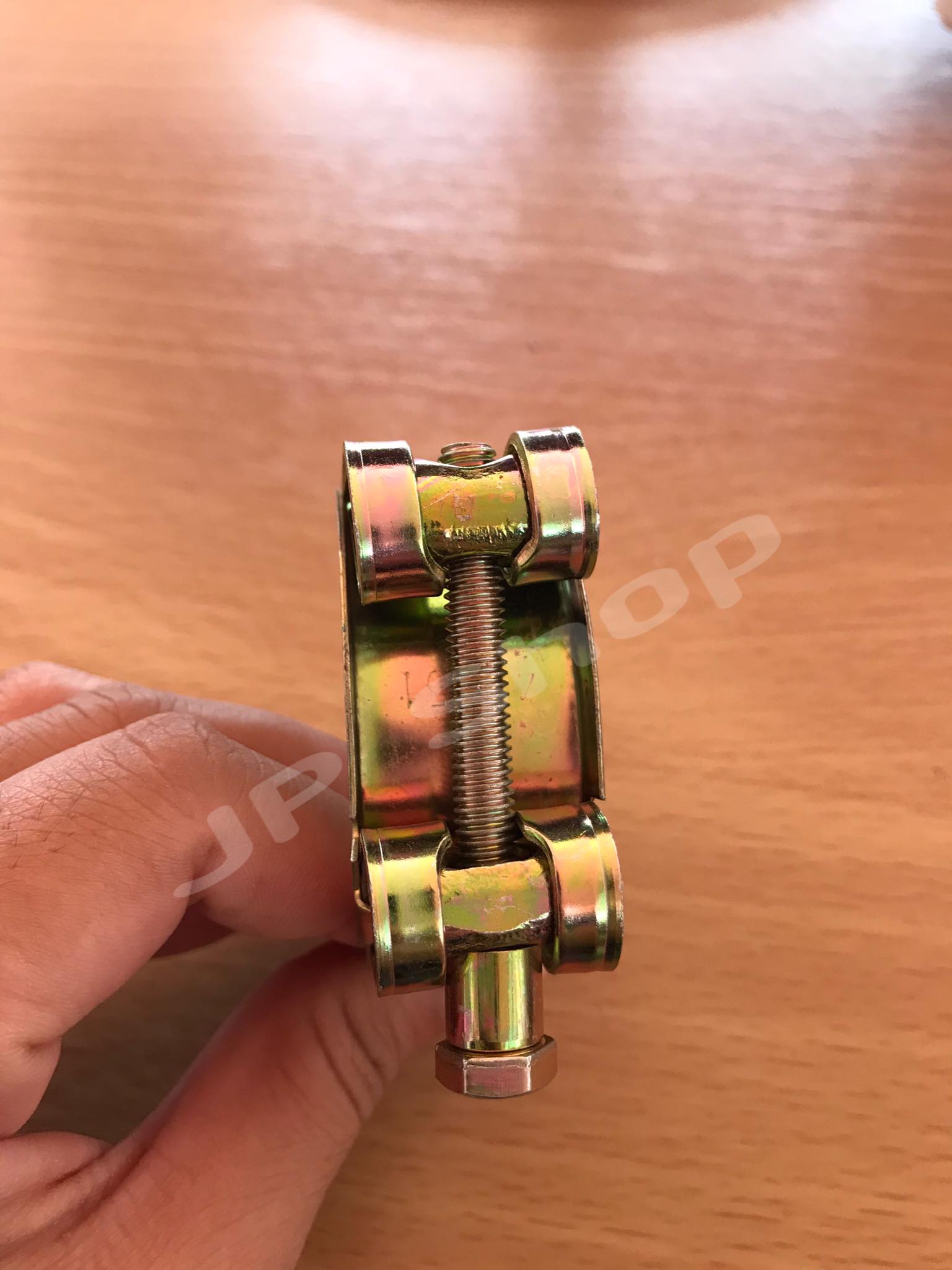 เข็มขัดรัดท่อชุบซิงค์ ปลอกรัดชุบซิงค์ 48-51 มม. #48512 สายรัดท่อ กิ๊บรัดท่อ ปลอกรัดอย่างดี ราคา/ชิ้น