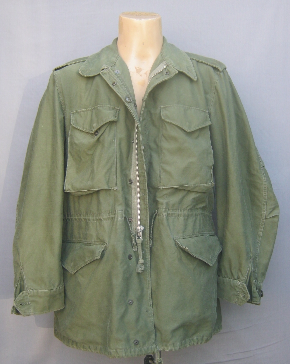 ขายแล้ว เสื้อทหาร M51 USARMY ผลิตปี 1955