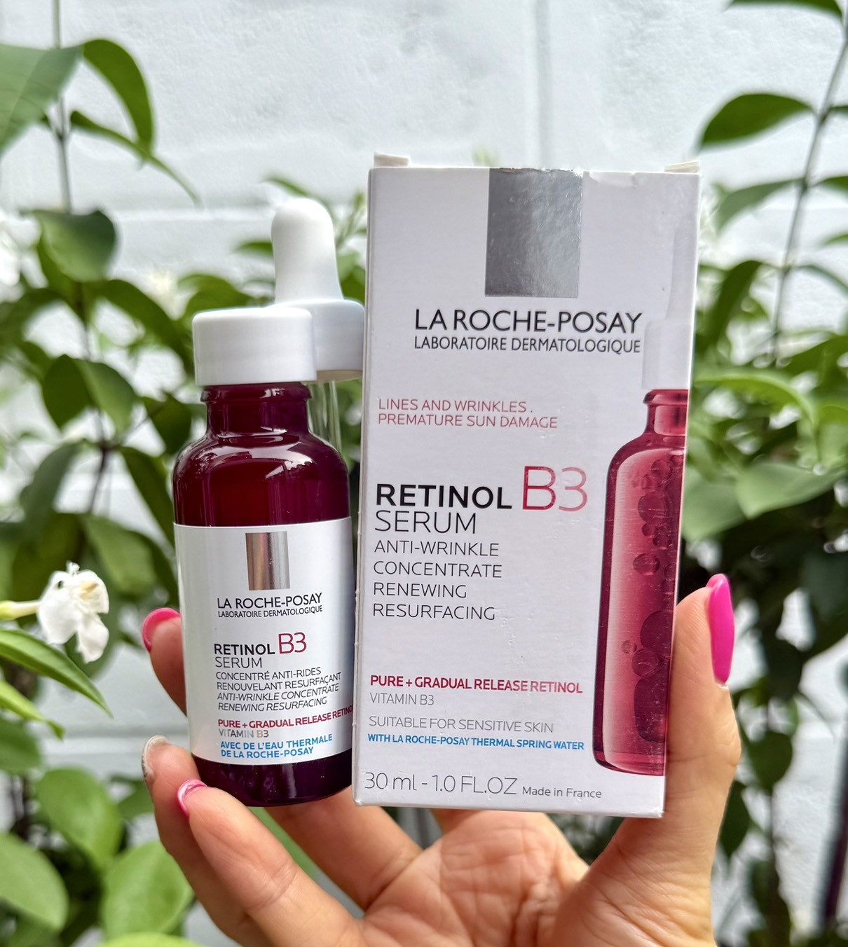 La Roche-Posay Retinol B3 Serum 30ml. เซรั่มลดเลือนริ้วรอยร่องลึก