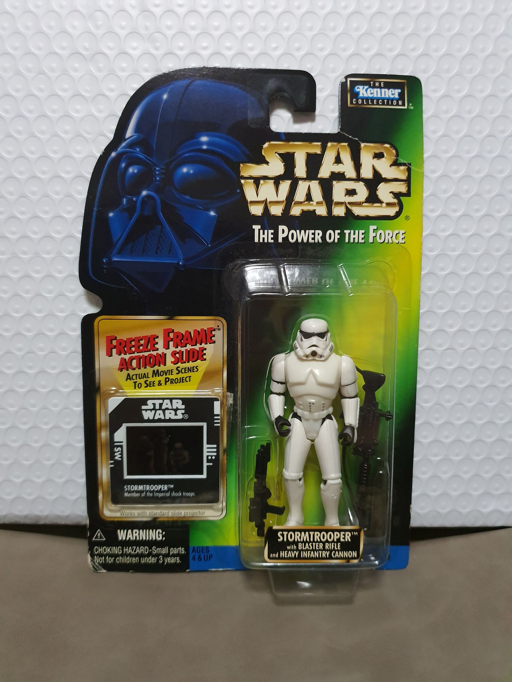 Stormtrooper with Action Slide - Star Wars Hasbro (1997 Toys)