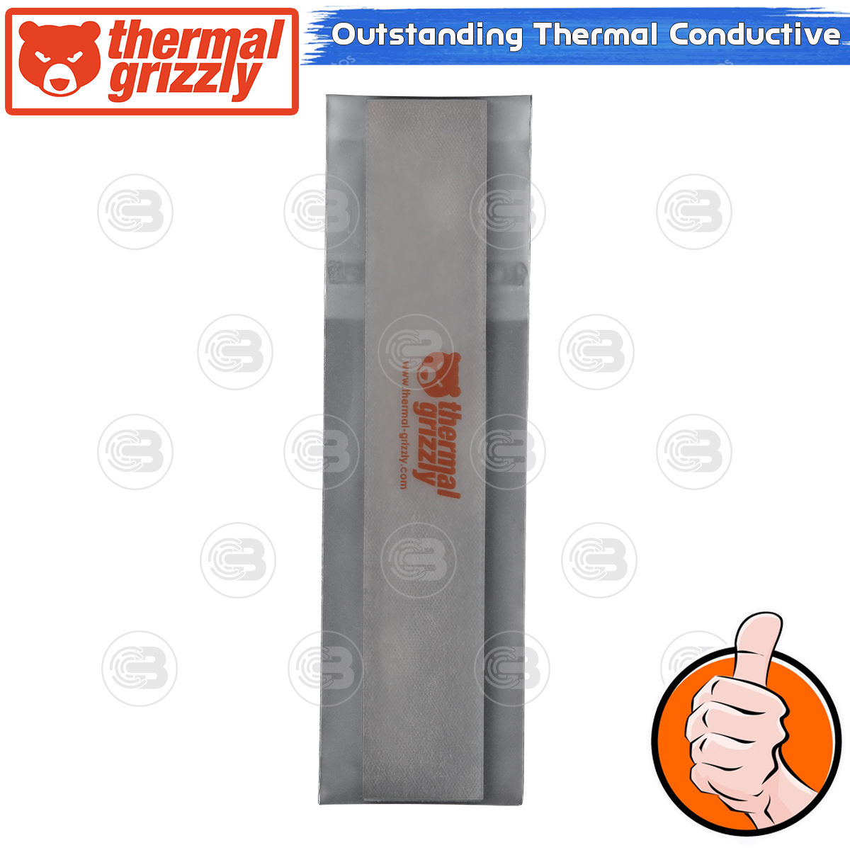 [CoolBlasterThai] Thermal Grizzly MINUS PAD Extreme V2 Thermal Pad 2PCS-120x20x0.5 mm.