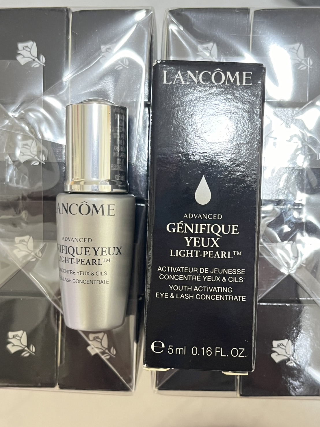 อายเซรั่ม Lancome Advanced Genifique Yeux Light Pearl Youth Activating Eye And Lash Concentrate 5ml. ของแท้
