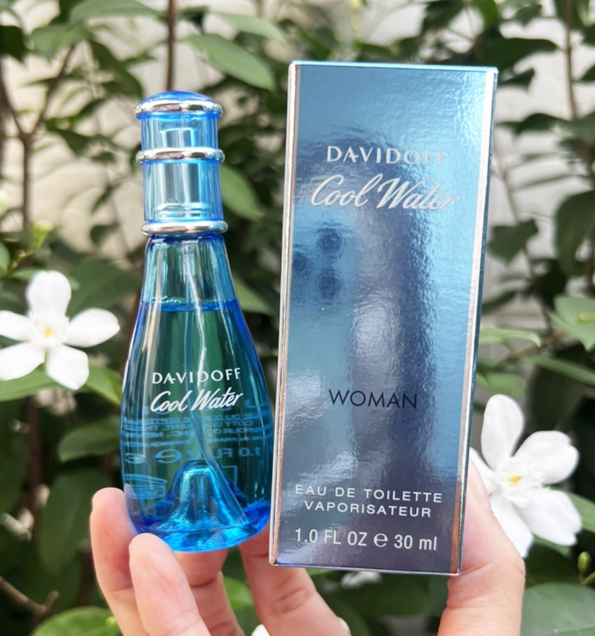 Davidoff Cool Water for Women EDT 30ml. ขนาดพกพา ของแท้ 100%
