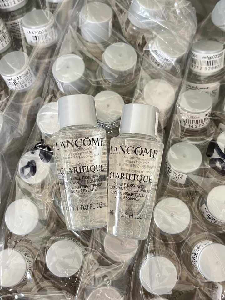 Lancome Clarifique Double Essence 10ml. ขนาดทดลอง เอสเซนส์สูตรน้ำและน้ำมัน