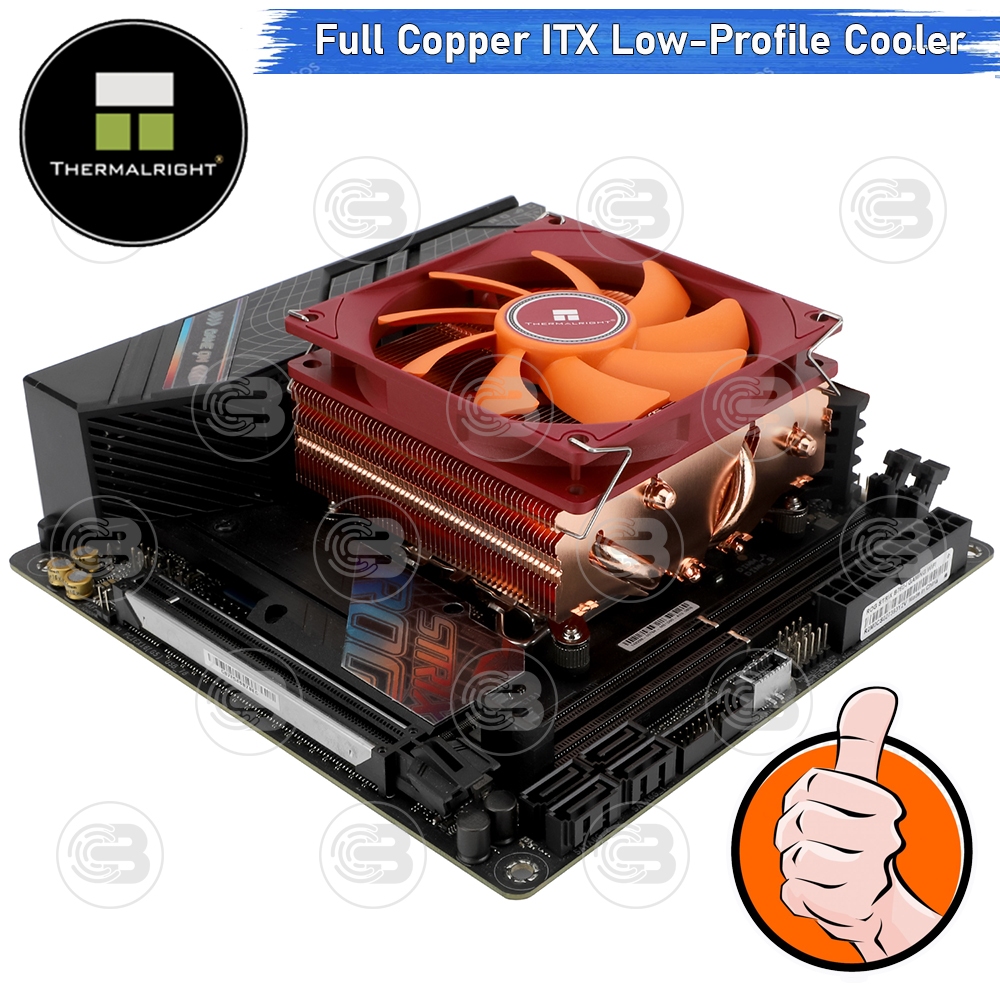 [CoolBlasterThai] Thermalright AXP90 X53 Full Copper Low-Profile CPU Cooler with 4 Heatpipes (AM5/LGA1851 Ready)