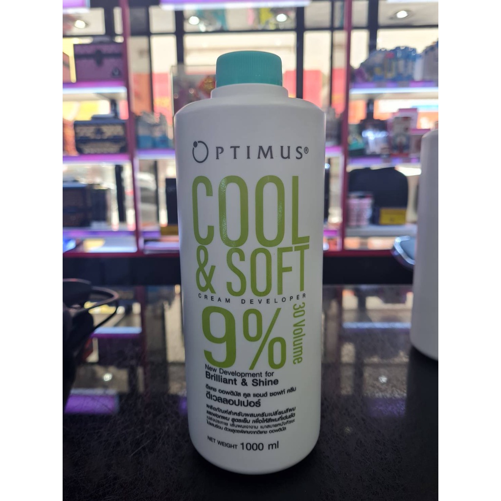 แท้พร้อมส่ง○ DCASH Optimus Cool & Soft Cream Developer ผลิตภัณฑ์สำหรับผสมครีมเปลียนสีผมและฟอก สูตรเย็น