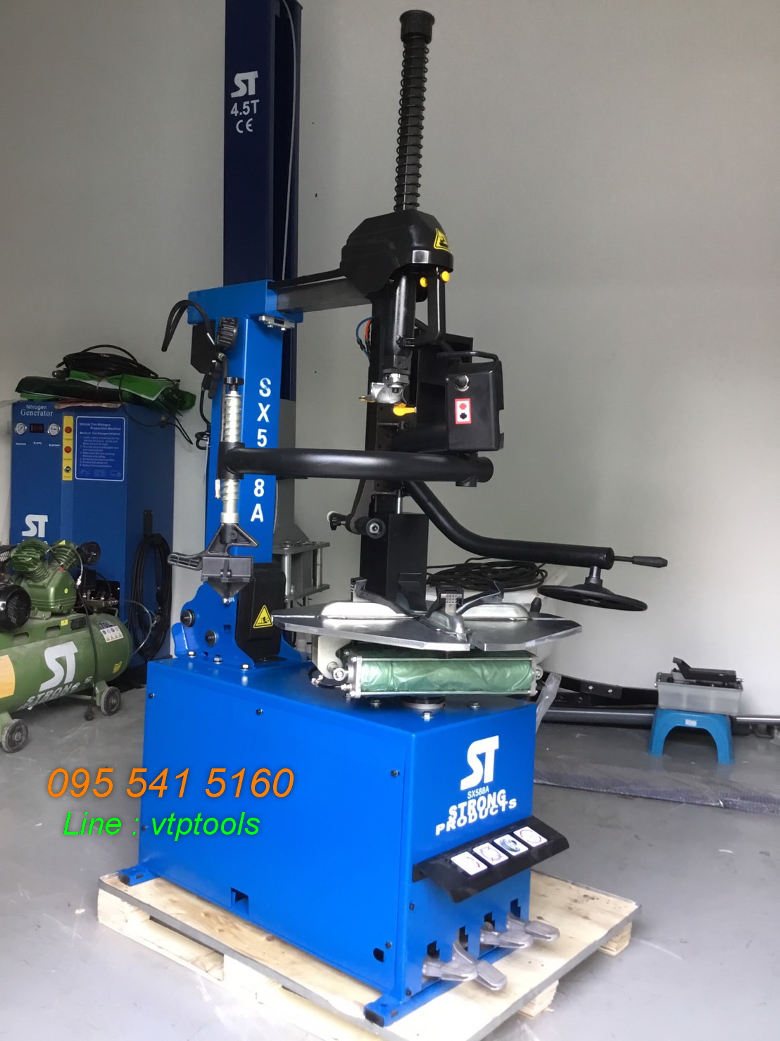 เครื่องถอดยาง ล็อคลม ST - SX588A