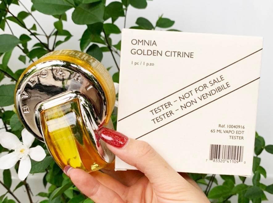BVLGARI Omnia Golden Citrine EDT 65ml. กล่องเทสเตอร์