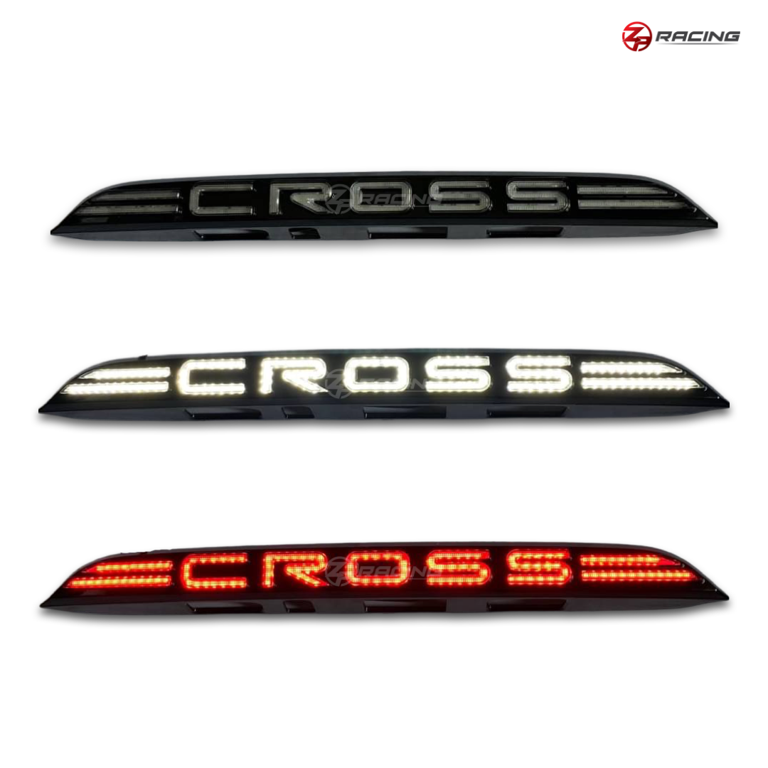คาดฝาท้าย คิ้วฝาท้ายโคโรล่าครอส Corolla Cross แบบ LED