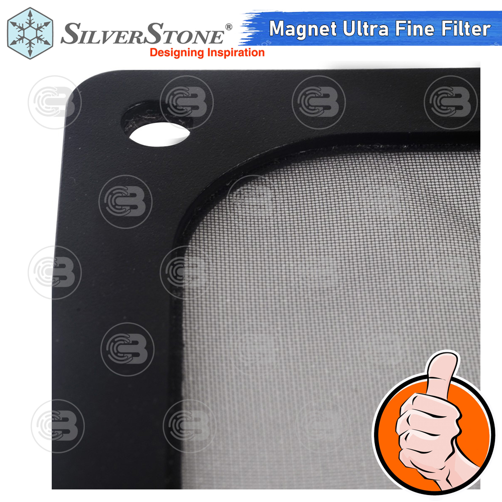 [CoolBlasterThai] SilverStone Ultra Fine Fan Filter 140 mm. Magnet (F143B)