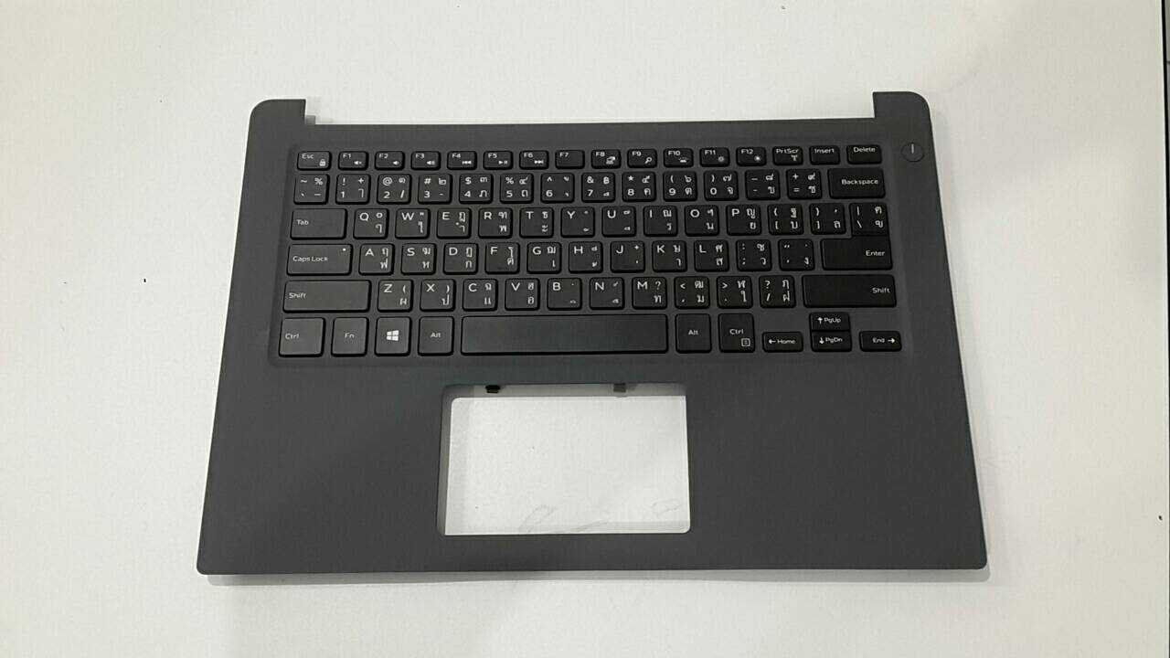 คีย์บอร์ด บอดี้โน๊ตบุ๊ค Plamrest Dell Inspiron 7460, 7472 Keyboard Dell Inspiron 7460, 7472 ของแท้รับประกันศูนย์ Dell Thailand On-site Service