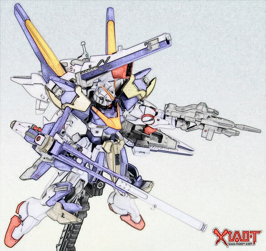 MG V2 Assault Buster + Wing Effect 6655 [Daban]
