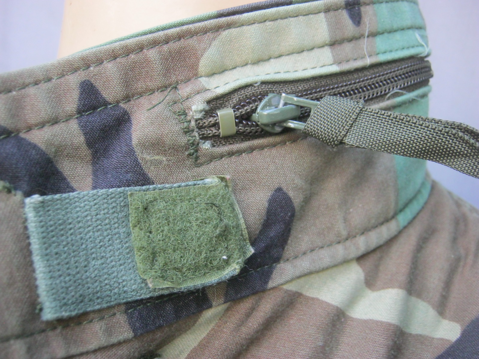 เสื้อM65 ลายพรางwoodland Large short