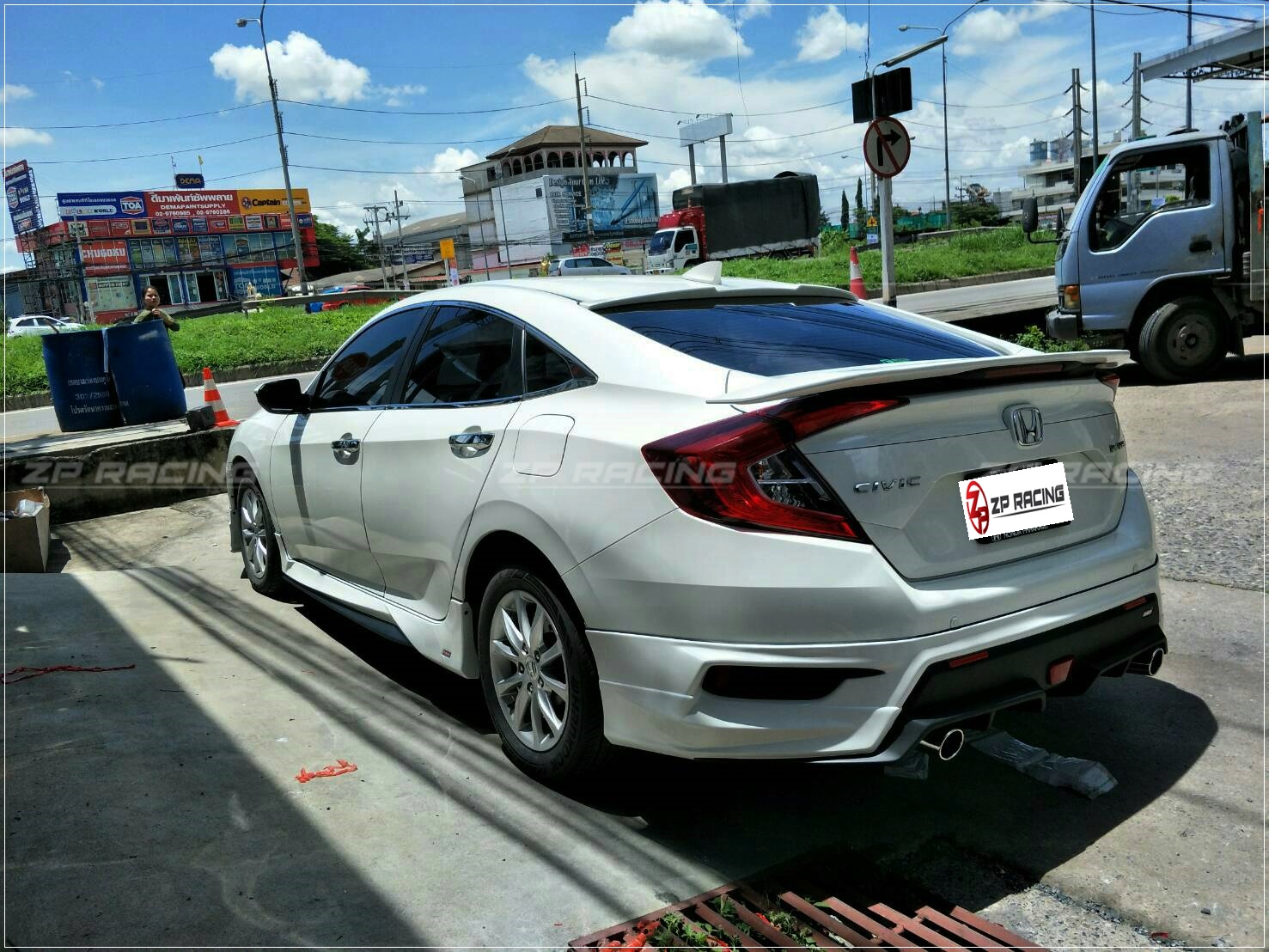 เสาอากาศครีบฉลาม USDM CIVIC ปี 2016-2022