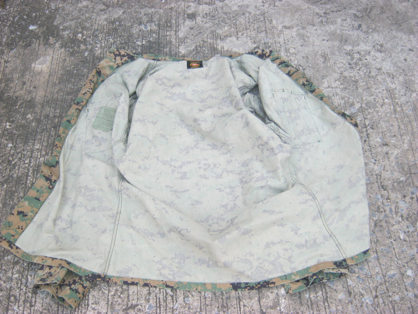 เสื้อทหาร USA ลาย Marpat