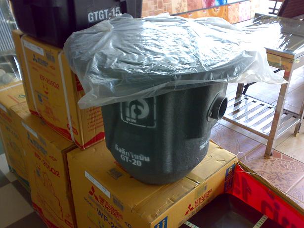 ถังดักไขมัน PP พีพี รุ่นฝังดิน GT-UG ขนาด 20-130 ลิตร ไฟเบอร์กลาส