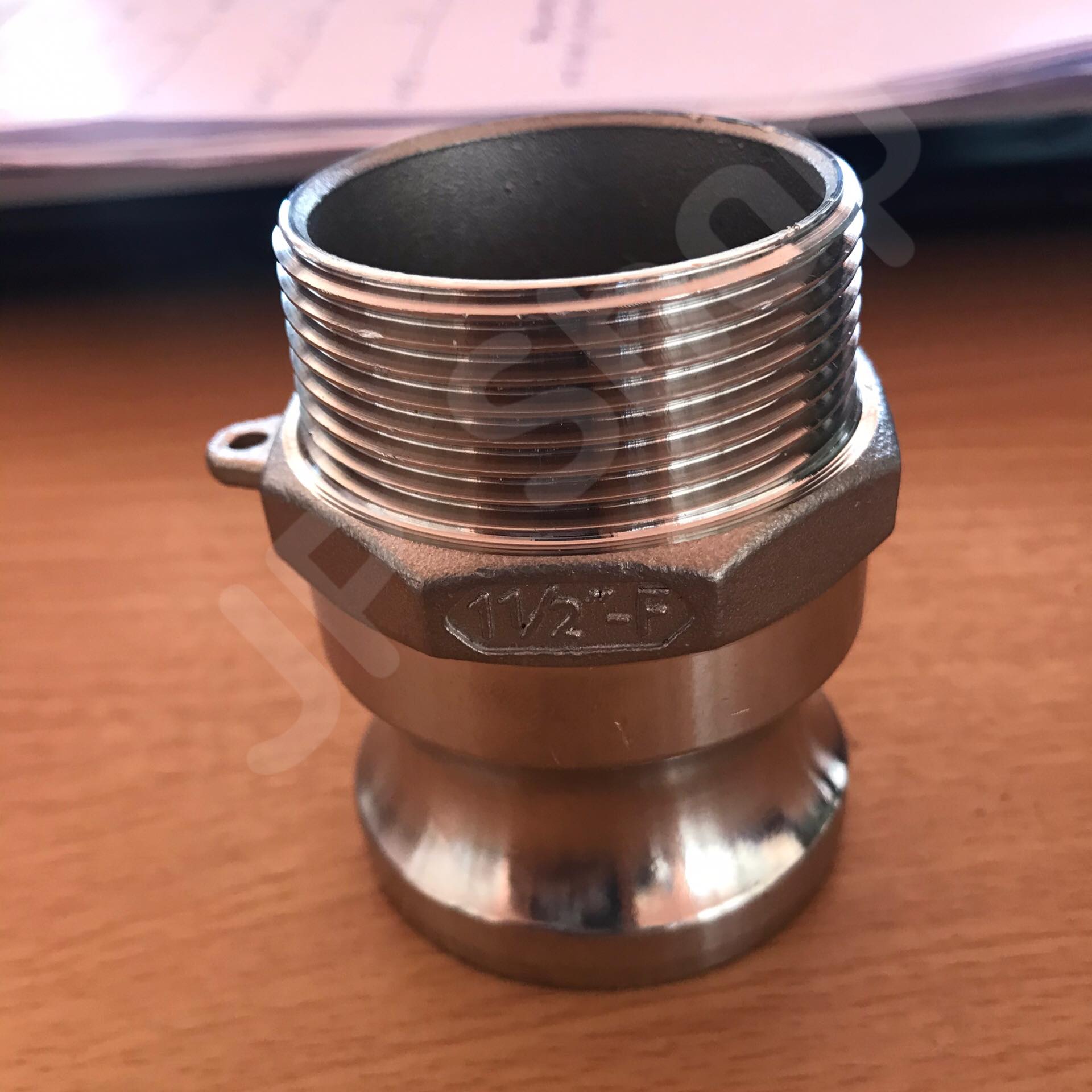 ข้อต่อสวมเร็วสแตนเลส316 ขนาด 1 1/2-F #0160