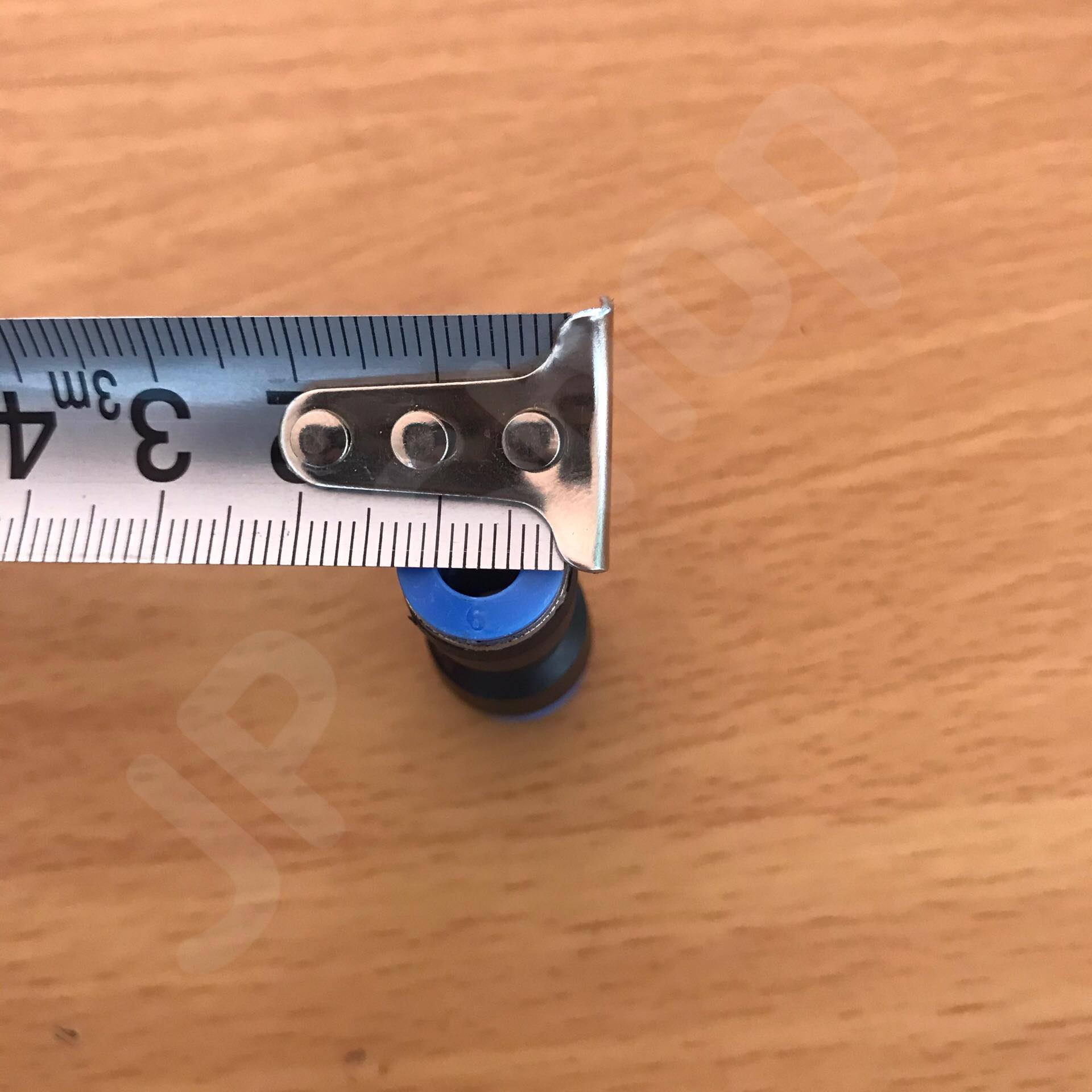 ข้อต่อลม PG 8-6 มม.-ต่อตรง ฟิตติ้งสายลม 8 ลด 6 มม. #080060