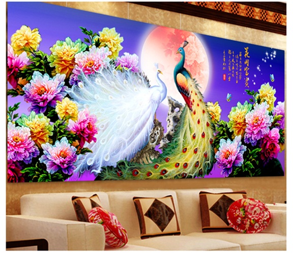 Peacock&ampPeony (พิมพ์ลาย)