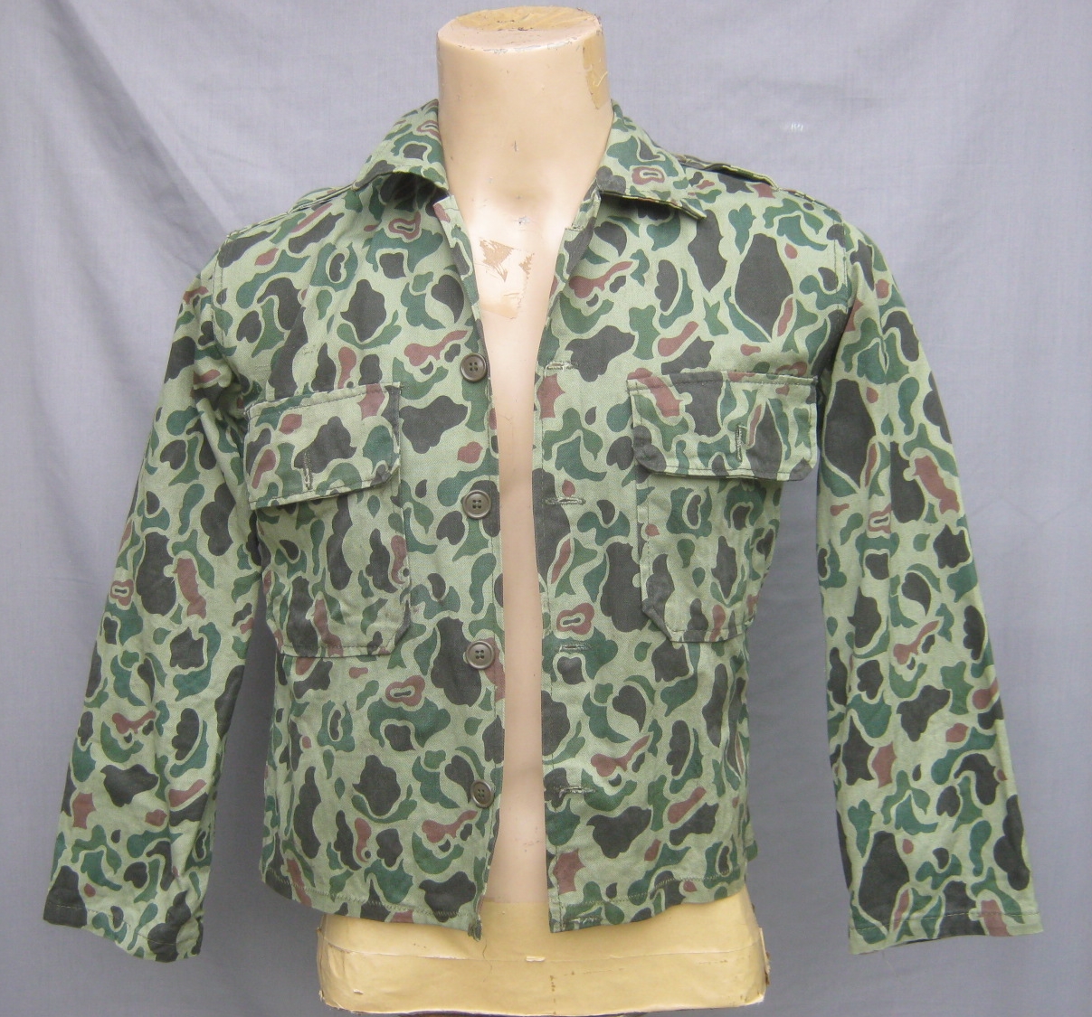 เสื้อลาย กองทัพเกาหลีใต้ ลาย duck hunter pattern camouflage