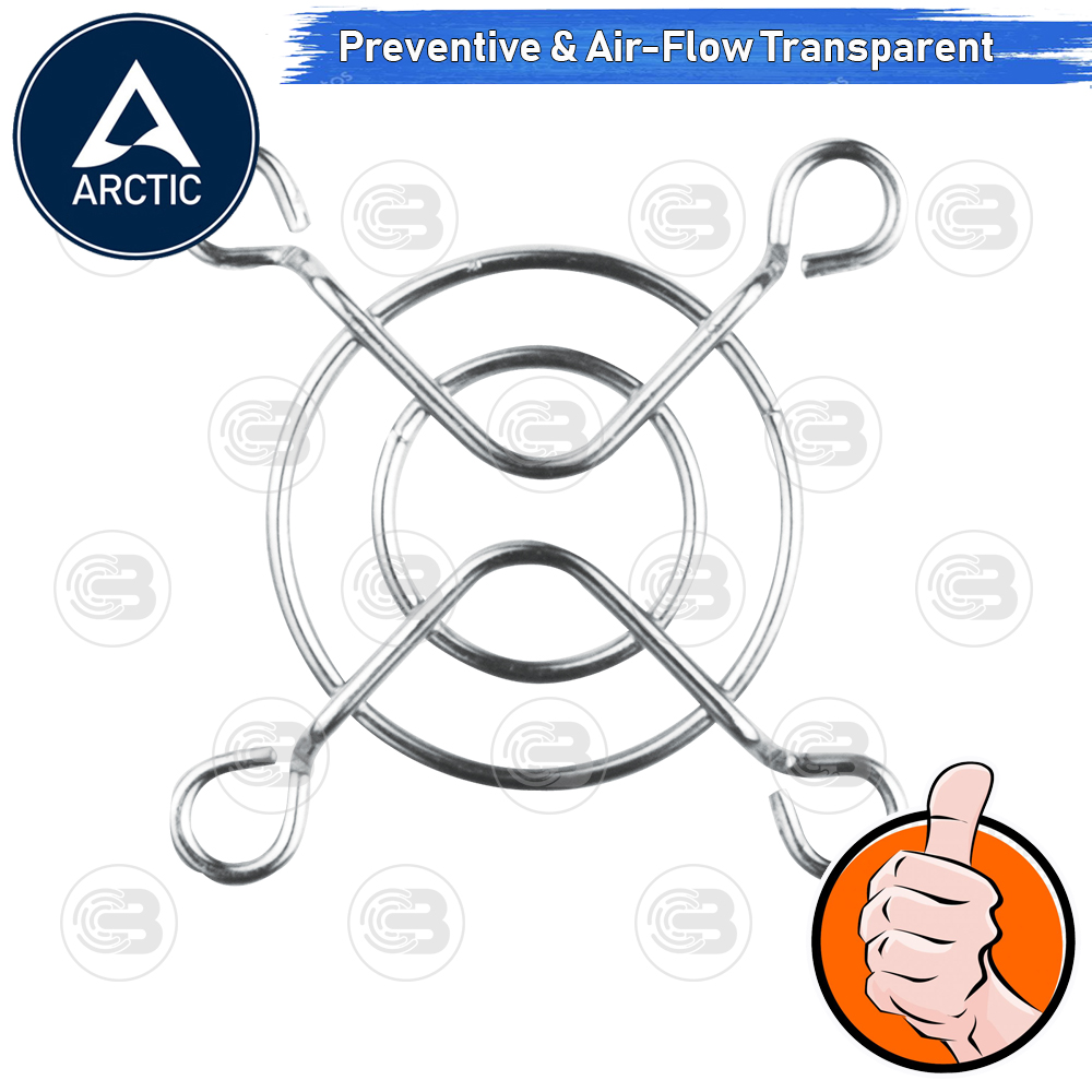 [CoolBlasterThai] Arctic Fan Grill Nickel Plated Steel Size 40 MM.