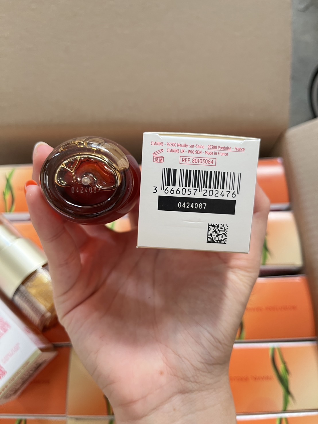 เซต CLARINS Double Serum Ritual Set เซรั่ม 50ml.+อายเซรั่ม 20ml.