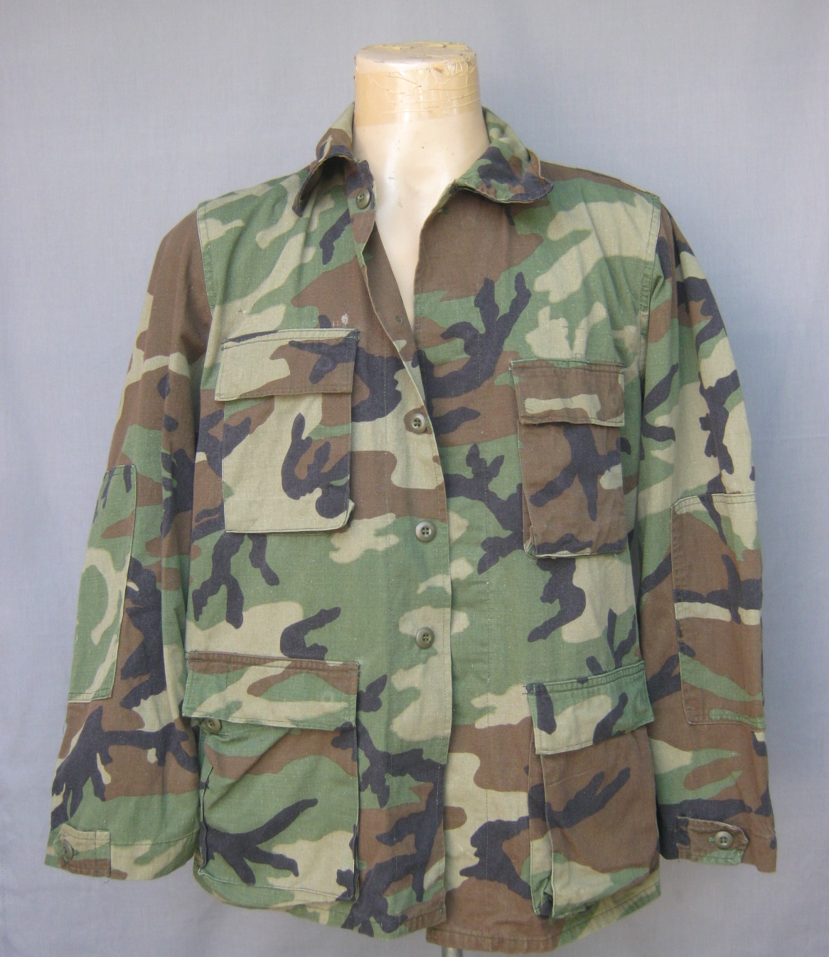 ขายแล้ว เสื้อทหารลายพราง M81 Medium Long