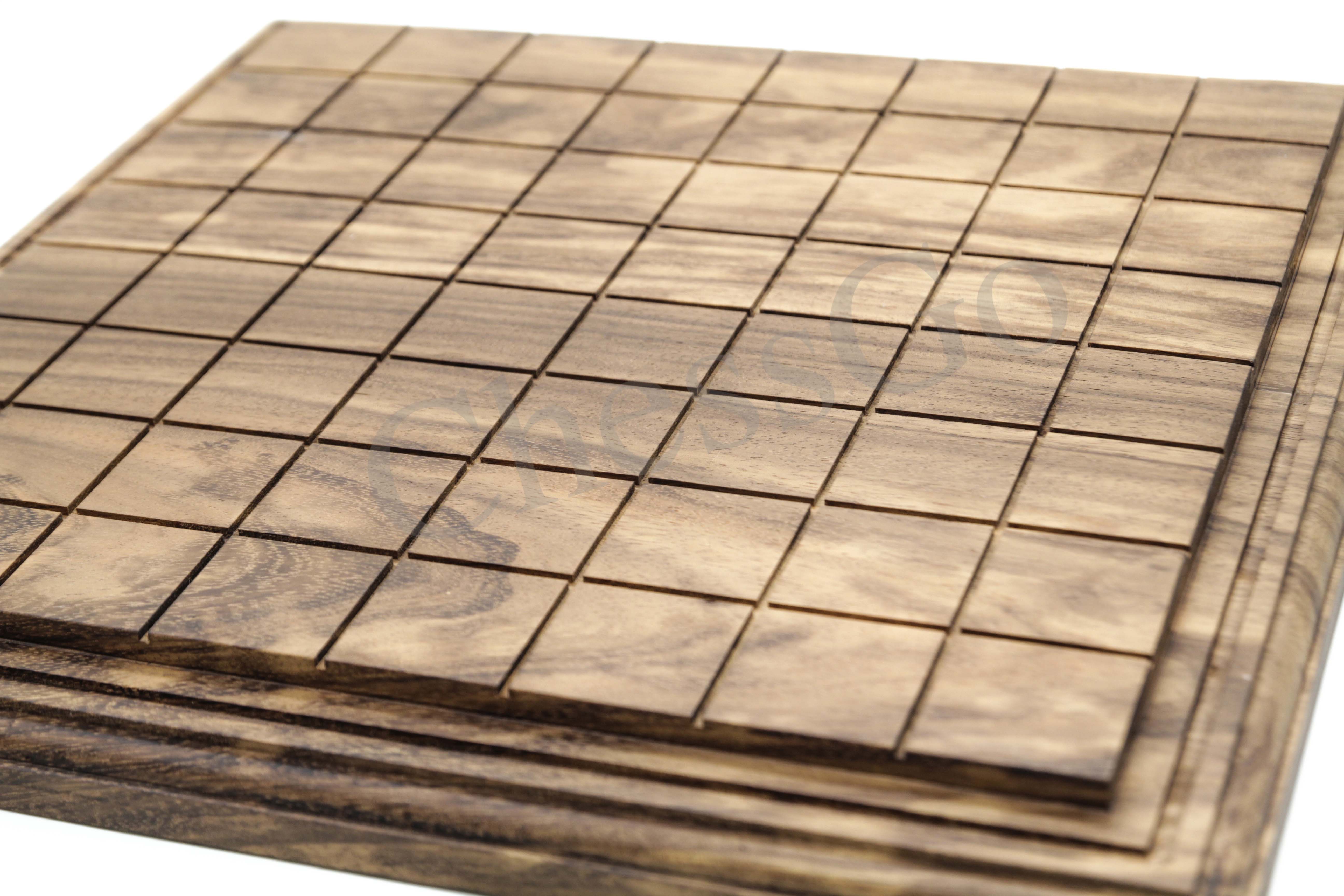 กระดานหมากรุกไทยไม้พฤกษ์(ไม่มีขอบ)