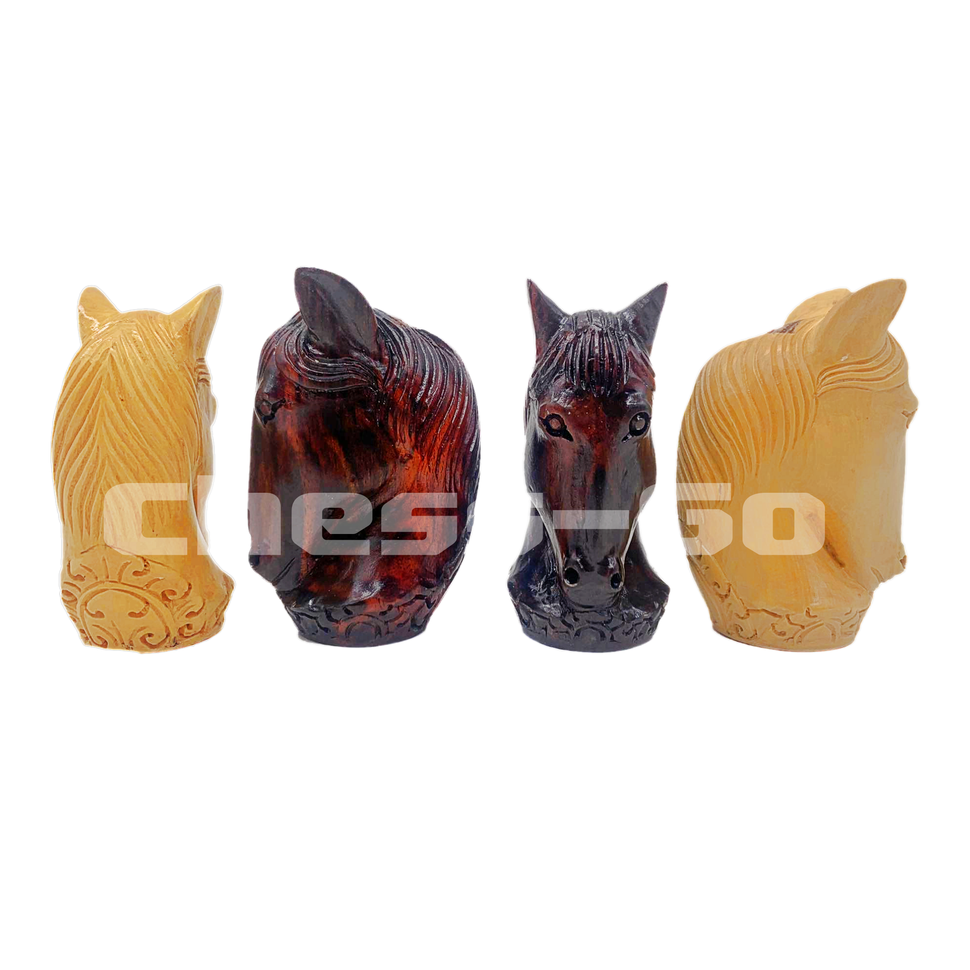 ตัวหมากรุกไทยไม้เนื้อแข็ง รุ่น Champion set A