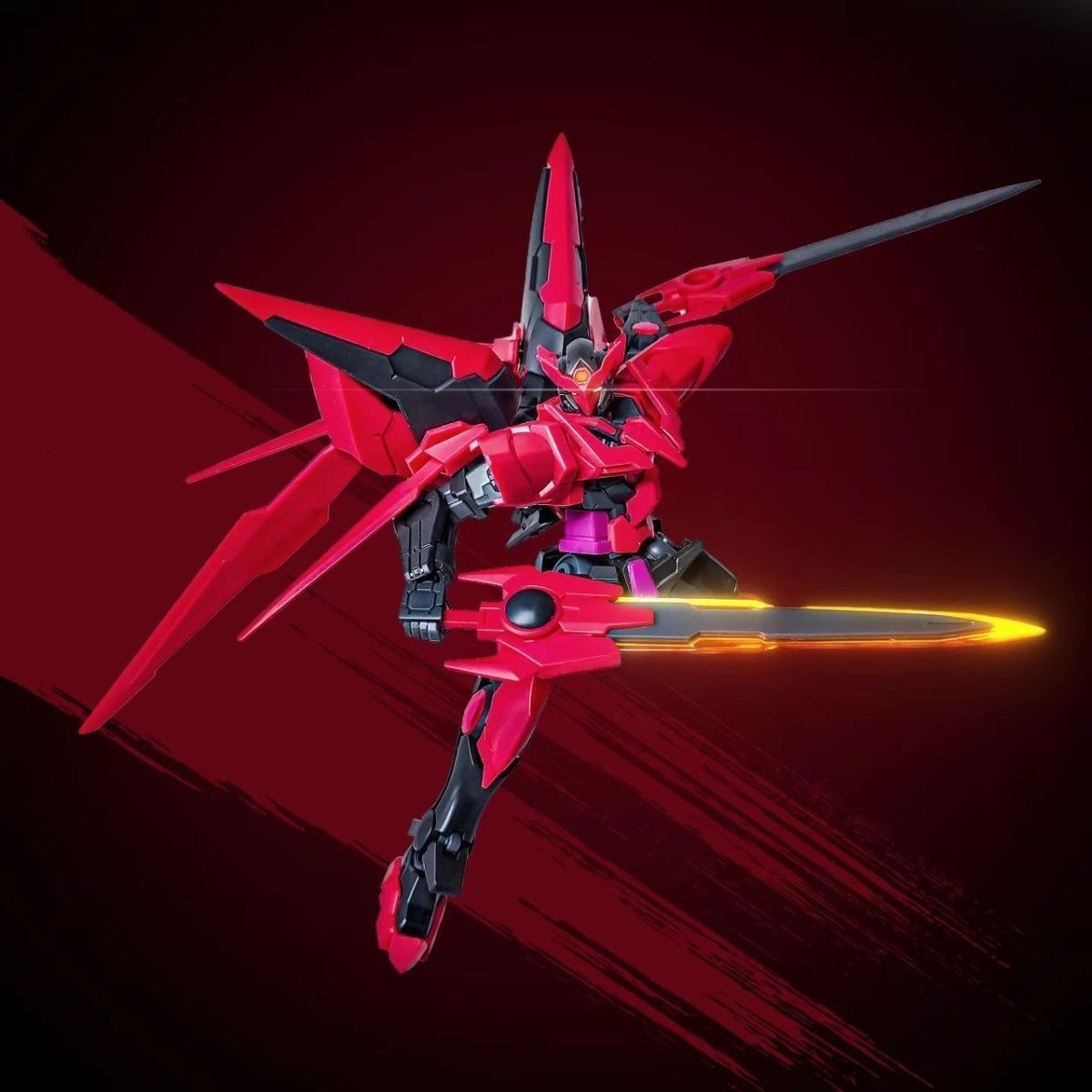 HG Exia Dark Matter Model 1/144 Mecha (with deluxe stand)