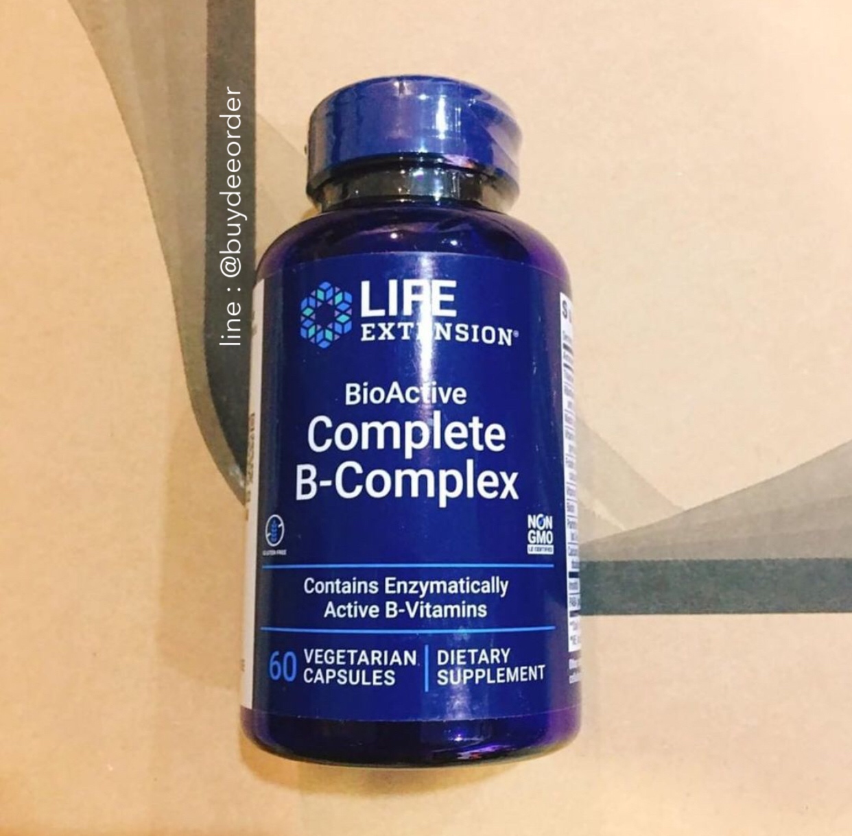 Life Extension BioActive Complete B-Complex วิตามินบีรวม บำรุงร่างกายให้แข็งแรง