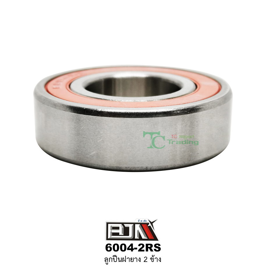 6004-2RS ลูกปืนฝายาง 2 ข้าง