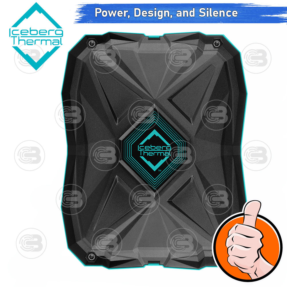 [CoolBlasterThai] Iceberg Thermal IceSLEET G6 Stealth Dual Tower CPU Cooler with A-RGB