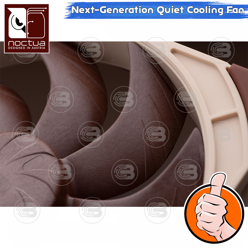 [CoolBlasterThai] Noctua NF-A14x25 G2 PWM Sx2-PP PC Fan Case (size 140 mm.) ประกัน 6 ปี