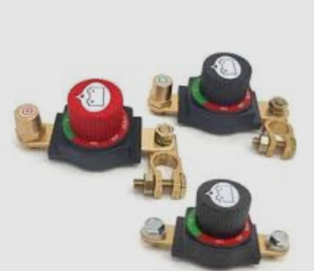 สวิตช์เปิด–ปิดขั้วแบตเตอรี่ แบบโรตารี สำหรับขั้วลบ รุ่น #0090